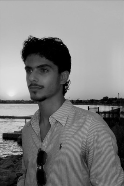 Malek Alshehri at sunset